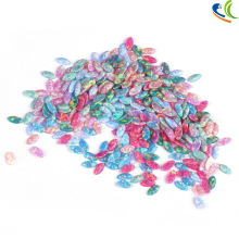 美甲美牙火澳宝马眼裸石 薄款平底素面欧泊synthetic opal牙齿贴