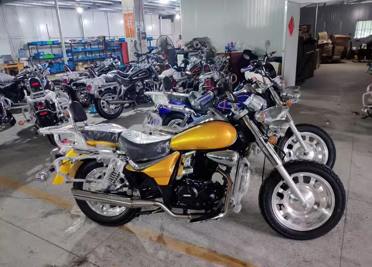 Retro Motorcycle Sports Car 200Cc National Iv Efi Can Be Licensed Storm Harley Prince Fuel Straddle Street Motorcycle