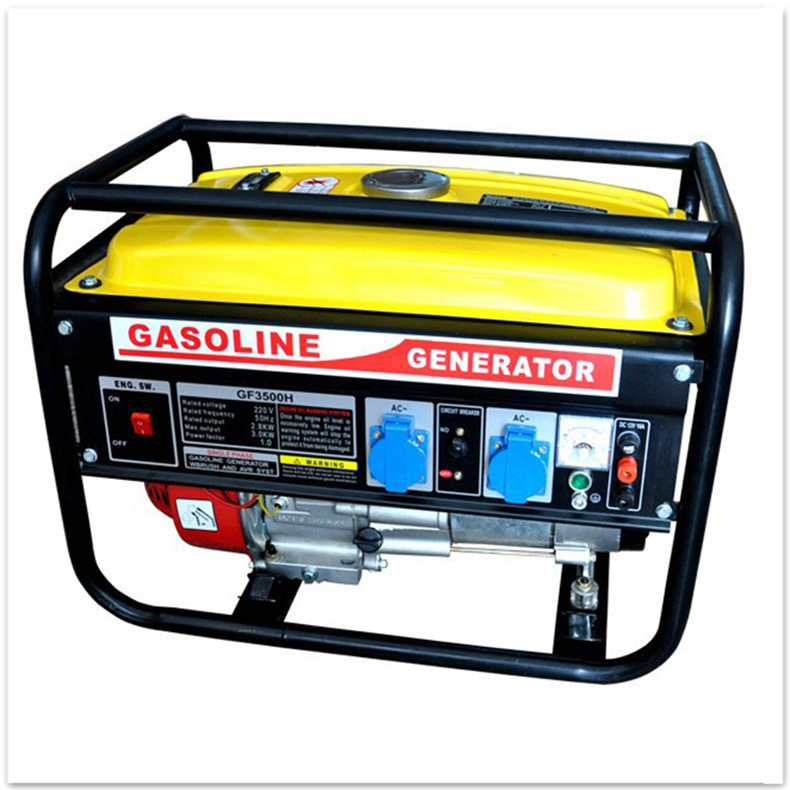 Supply Portable Household Micro 2500W Gasoline Generator 220V Small 2Kw All-Copper 12V Power-Saving Silent