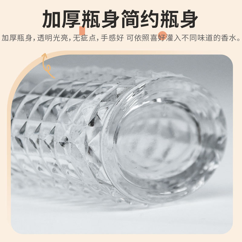 パイナップル型香水瓶 30ml50ml100ml 香水詰め替えボトルクロスボーダースプレーボトルガラス香水瓶卸売|undefined