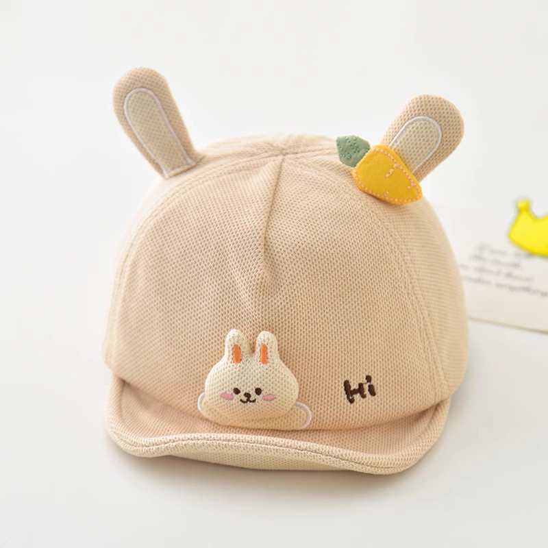 Sombrero para bebés primavera y otoño bebés gorra de béisbol de borde suave lindo super lindo para niños al aire libre sombrero de sombra solar