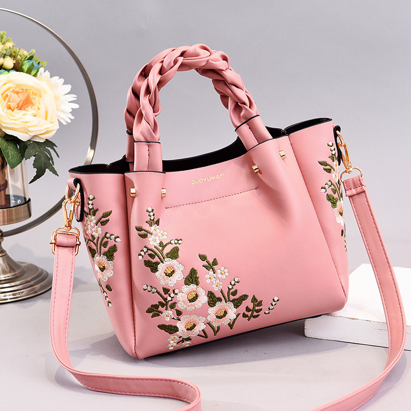 Bolso de mujer Taizhou bolso de mujer nuevo estilo chino bolso de mano floral bolso de mujer moda bolsas de hombro