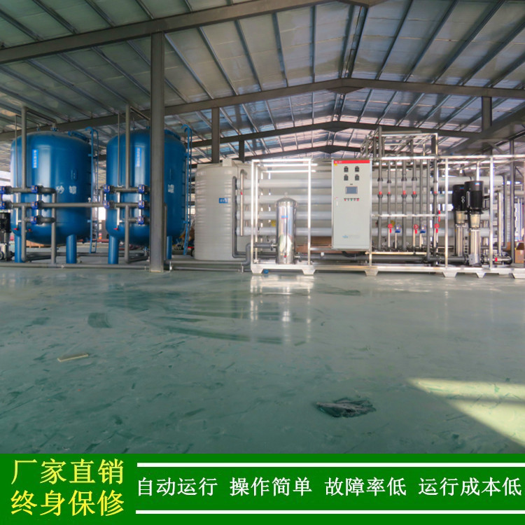 电镀行业纯水设备_20t/h二级工业反渗透纯水机_RO反渗透纯水装置