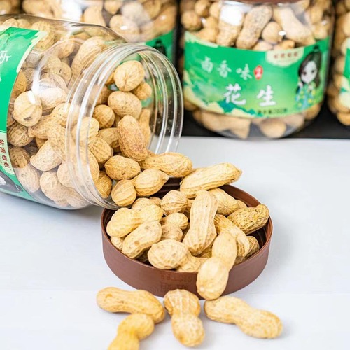 Zixia Sister Braised Peanuts 380g Pecan Flavored Ugly Peanut Nuts Roasted Seeds Office Snacks