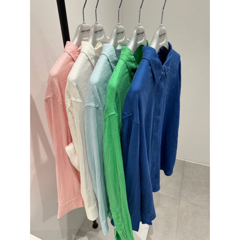 Store 1K+ Premium Products D Custom Order! 100% Linen Shirt, Light Luxury Old Money Style, Korean Style Loose Sun Protection Shirt K105 Store 1K+ Premium Products D Custom Order! 100% Linen Shirt, Light Luxury Old Money Style, Korean Style Loose Sun Protection Shirt K105