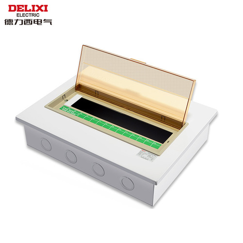 Delixi Electric household distribution box CDPZ30s-12 exposed and concealed thickened luxury main switch lighting box