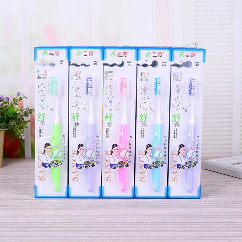 46 tipos de cepillo de dientes - 2 cepillo de dientes de pelo suave para adultos de alta calidad estudiantes decoración doméstica Yiwu pequeños productos básicos al por mayor