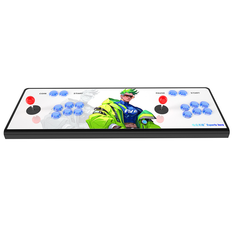2025年版正規ライセンス取得済み パンドラ 家庭用ゲーム機 ダブルジョイスティック レトロ ヴィンテージ テレビ対応 格闘アーケードゲーム|undefined