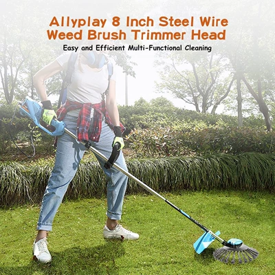 Steel Wire Rotary Brush Cutter Otbiçən başlıqları