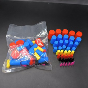 Cross-Border Silicone Rubber Tapered Plug Set Box High Temperature Resistant Rubber Plug Spray Paint Ceramic Protection Shielding Sealing Plug