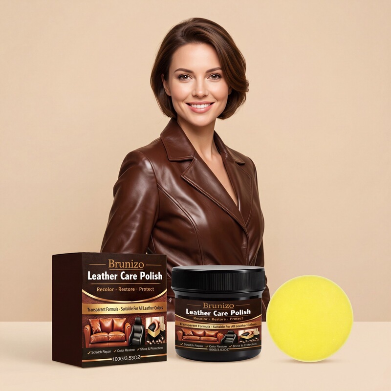 Brunizo Leather Care Polish for Home Sofa Leather Daily Maintenance Cleaning and Renovation Shine Care Agent Brunizo Leather Care Polish for Home Sofa Leather Daily Maintenance Cleaning and Renovation Shine Care Agent