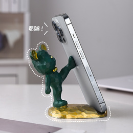 Violent bear mobile phone holder desktop cute cartoon style astronaut mobile phone holder creative decoration on behalf of the wholesale