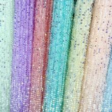 4mm��Ȼ���������鴮����������^DIY�ֹ��l��朶��h�������l