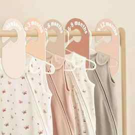 现货热销1-24个月儿童壁橱分类Baby Closet Dividers衣物分隔卡