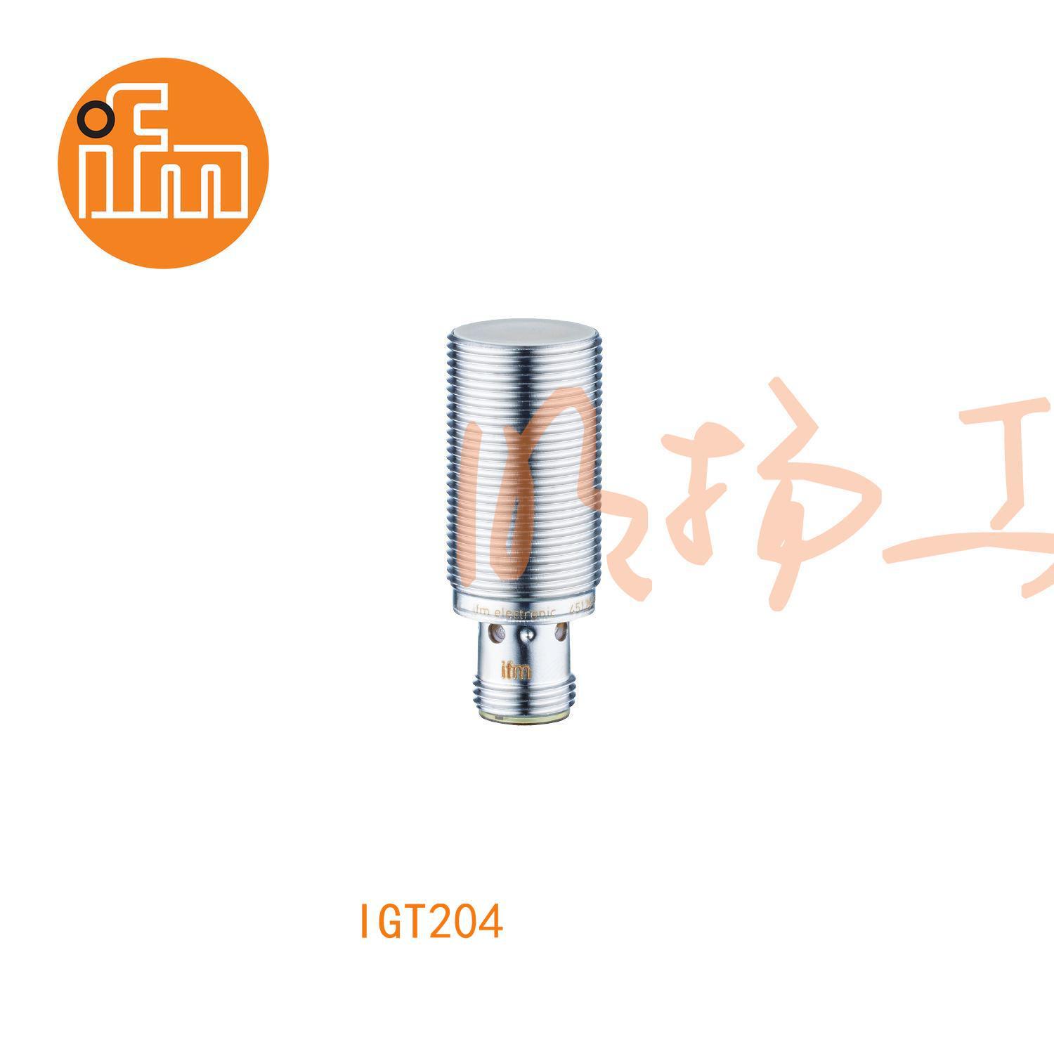易福门接近传感器IGT204；8 mm 齐平安装;600 Hz;常闭;DC; PNP