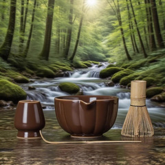 抹茶碗Matcha Set陶瓷茶筅立百本立组合宋代点茶打茶器茶具配件