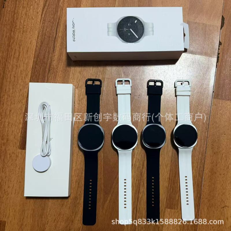 Huaqiangbei's popular export product: Galaxy Watch9 smartwatch with Bluetooth calling and fitness tracking, featuring a 1:1 boot-up logo Huaqiangbei's popular export product: Galaxy Watch9 smartwatch with Bluetooth calling and fitness tracking, featuring a 1:1 boot-up logo
