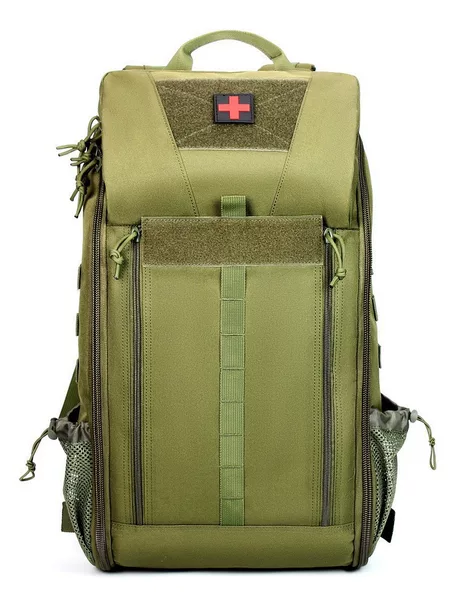 Cross-Border Tactical Backpack, Outdoor Medical Backpack, Large-Capacity Camping Backpack, First Aid Luggage, Multi-Functional Storage