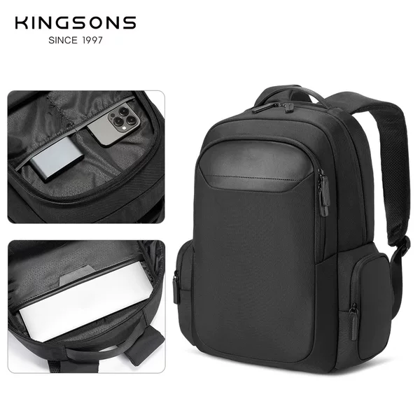 Men's Simple Backpack, Xiu Liujia High-End Commuter Business Large-Capacity Quality Backpack, Light Luxury Commuter Computer Bag