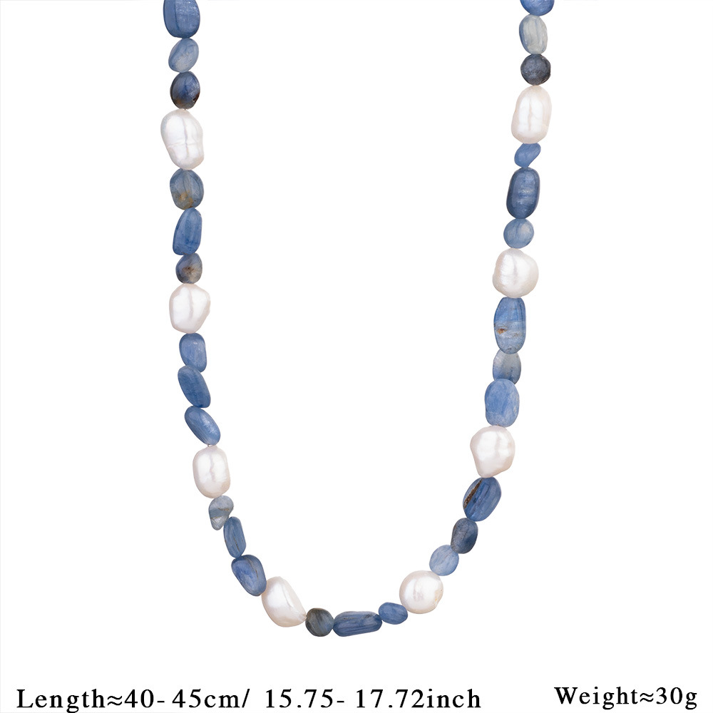 43g Weight Titanium Steel Pendant Material Necklace Classification Crystal Chain Material Beaded Chain Chain Type 1 Piece Quantity Holiday, Daily Occasion Crystal, Titanium Steel Material Geometric Pattern All Seasons Season Women's Gender Plating Design Simple Style, Classic Style Style Simple Style Classic Style Geometric Crystal Titanium Steel Beaded Chain Pendant Necklaces Wholesale 11