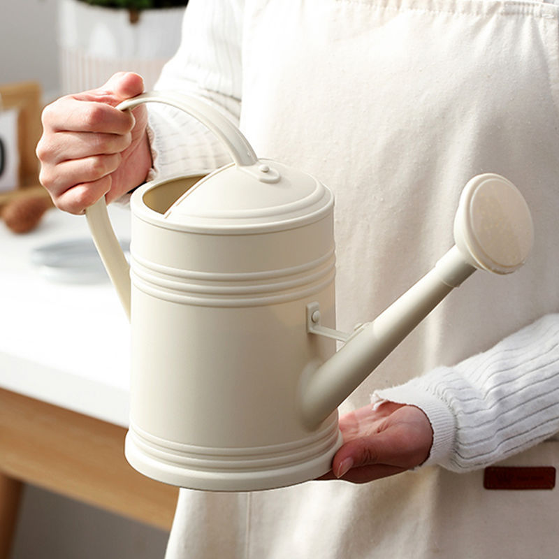 浇水壶复古洒水壶长嘴带花洒家用园艺浇花水壶加厚大容量淋花壶