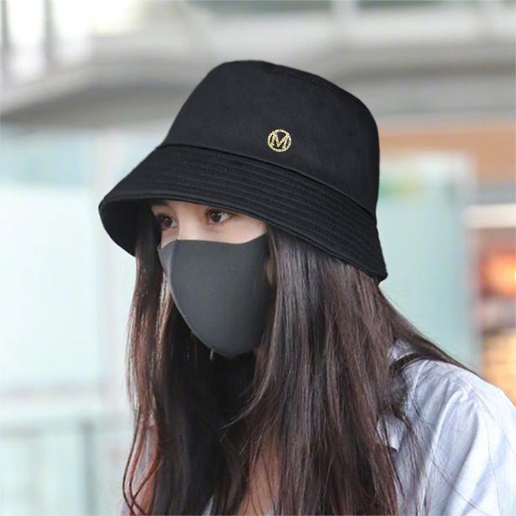 Spring Season Letter Fisherman Hat Women's m Label Basin Hat K-Style Versatile Japanese Style Style Warm Hat Ins Hat Spring Season Letter Fisherman Hat Women's m Label Basin Hat K-Style Versatile Japanese Style Style Warm Hat Ins Hat