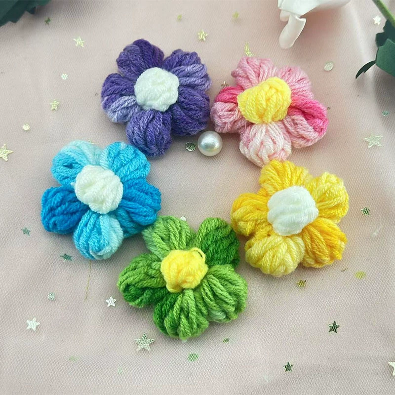 Плетёная hair accessory, сумка, декорации, градиент, цветочная, handmade