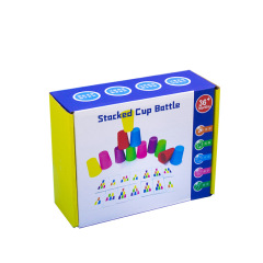 兒童競技速疊疊樂套杯子幼兒園早教顏色排序邏輯思維訓練益智玩具