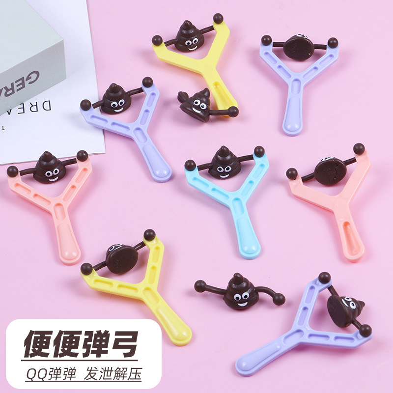 Creativo catapulta caca Slingshot descompresión truco taburete juguete ventilación divertido parodia divertido niños divertido regalo