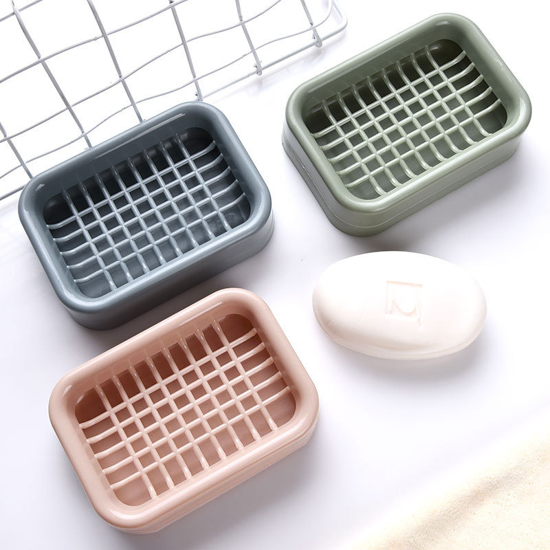 Double-layer drying rack, soap holder, plastic handmade soap