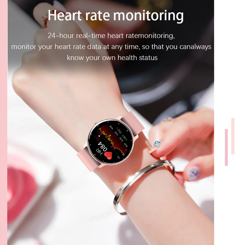 LIGE reloj inteligente unisex reloj inteligente desgaste presión arterial oxímetro paso detección pulsera 0223