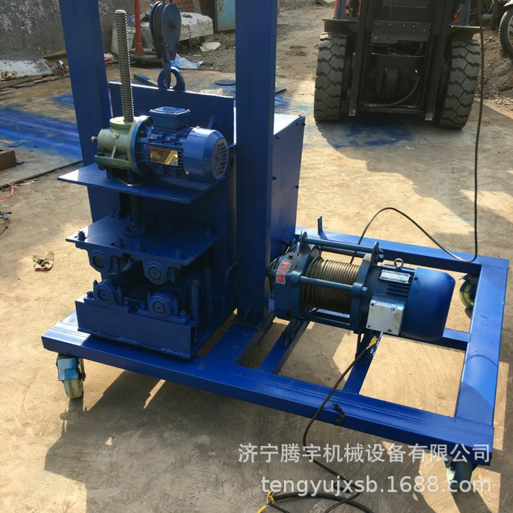 供应梁场橡胶管穿管机70-100橡胶管穿管机橡胶管穿拔一体机