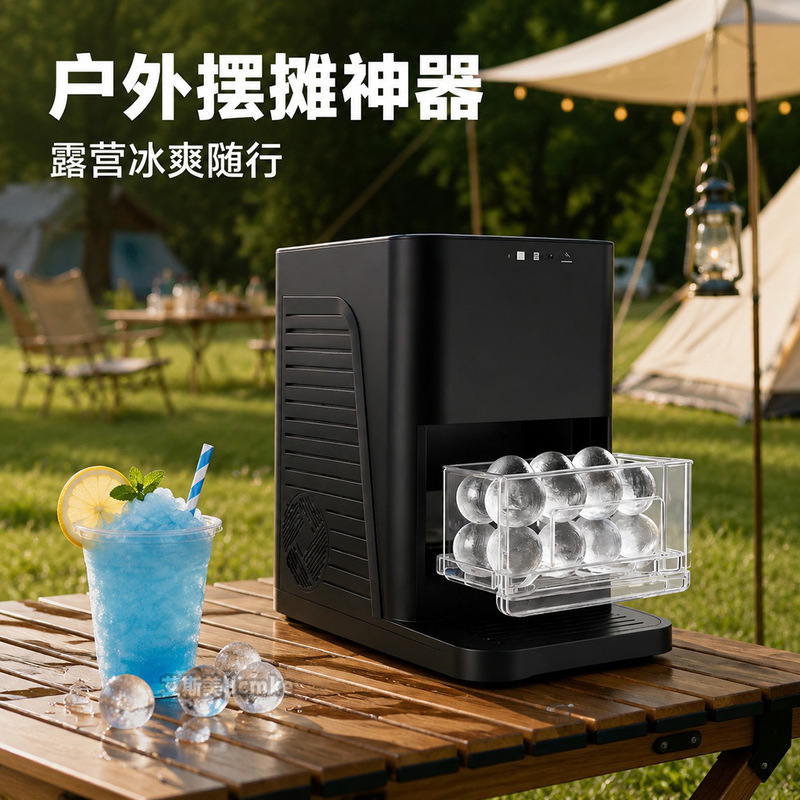 Spherical ice maker 10KG for home, commercial, office, KTV, dormitory, whiskey, vodka, brandy ice maker Spherical ice maker 10KG for home, commercial, office, KTV, dormitory, whiskey, vodka, brandy ice maker