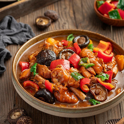 Huang Bu Ji Sauce, Household Stir-Fry Seasoning, Restaurant Hot Pot Chicken Stir-Fry Condiments, Wholesale Bagged Huang Bu Sauce