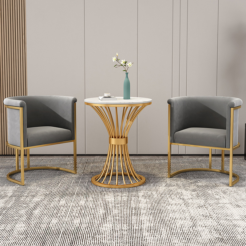 Negociaciones comerciales sofá / silla de una persona departamento de ventas 4S tienda cafetería salón de belleza tienda de ropa sofá / mesa / silla combinación