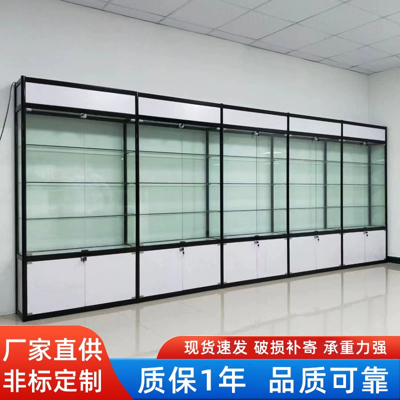 Шкаф Дисплея Стеклянный Образец Шкаф Бутик Шкаф Дисплея Выставочный Зал Витрина Ювелирные Изделия Косметический Подарок Шкаф Дисплея Алюминиевый Сплав