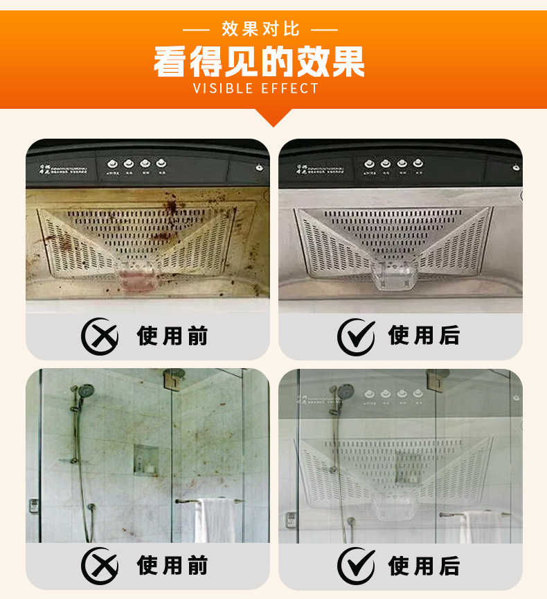 Qiao Fu Youpin multi-functional family magic bubble cleaner foam cleaner white shoes water-free cleaning agent