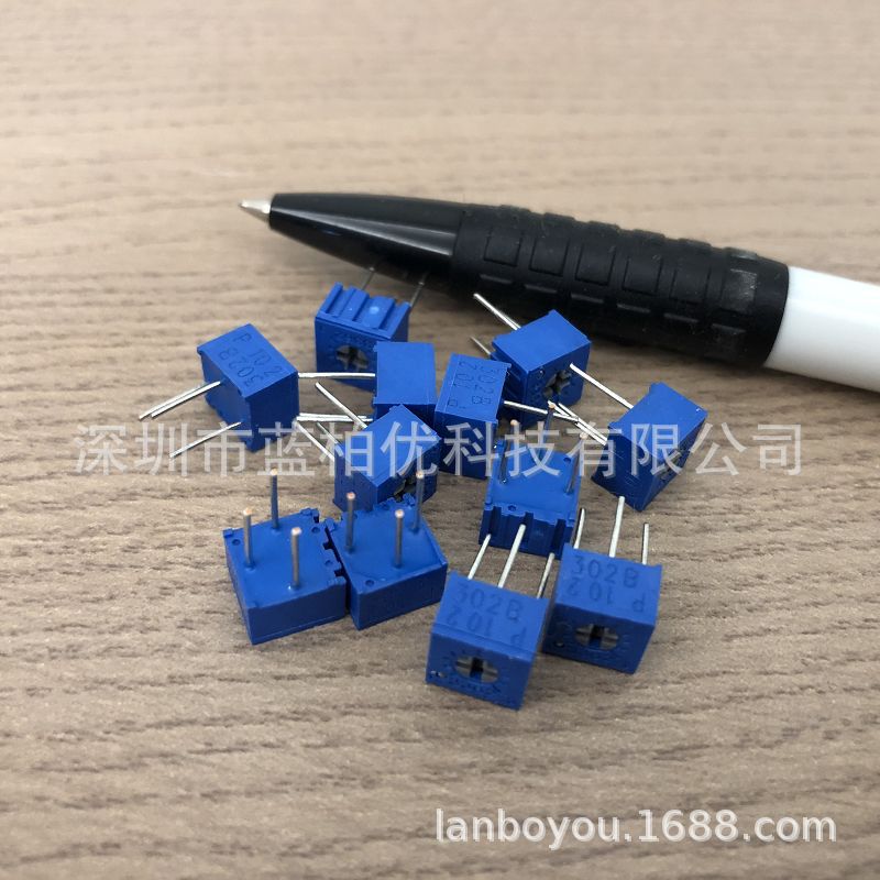 3362P-1K 可调电阻 可变微调电位器 3362P-1-102LF P102 直插件