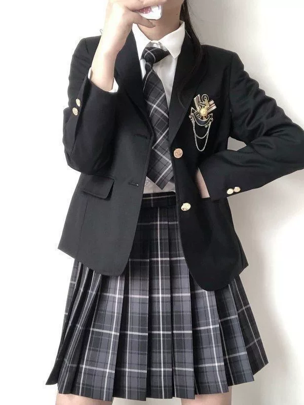 Японская школьная юбка, костюм, подлинная jacket, форма для учащихся младших классов, комплект, оптовый продаж, полный комплект