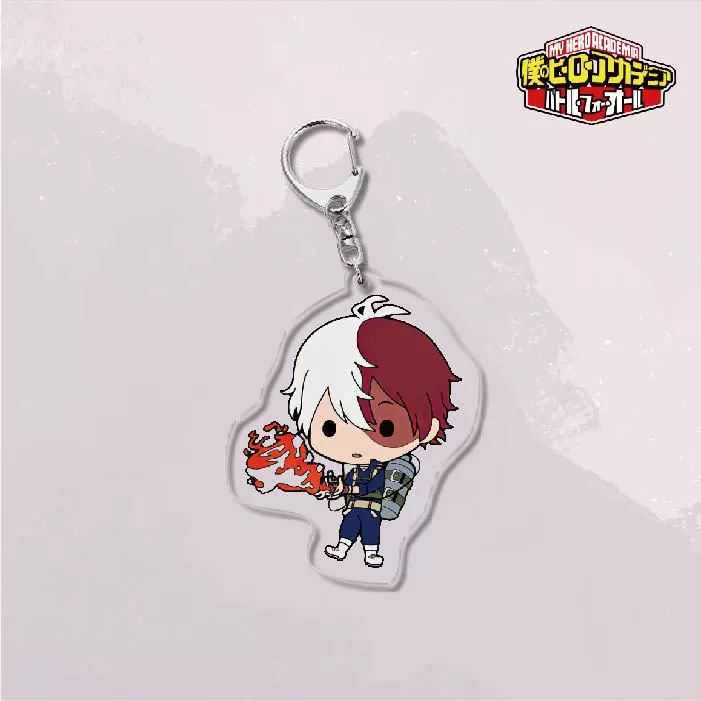 acrylic keychain, heroes, creative jewelry, Birthday gift