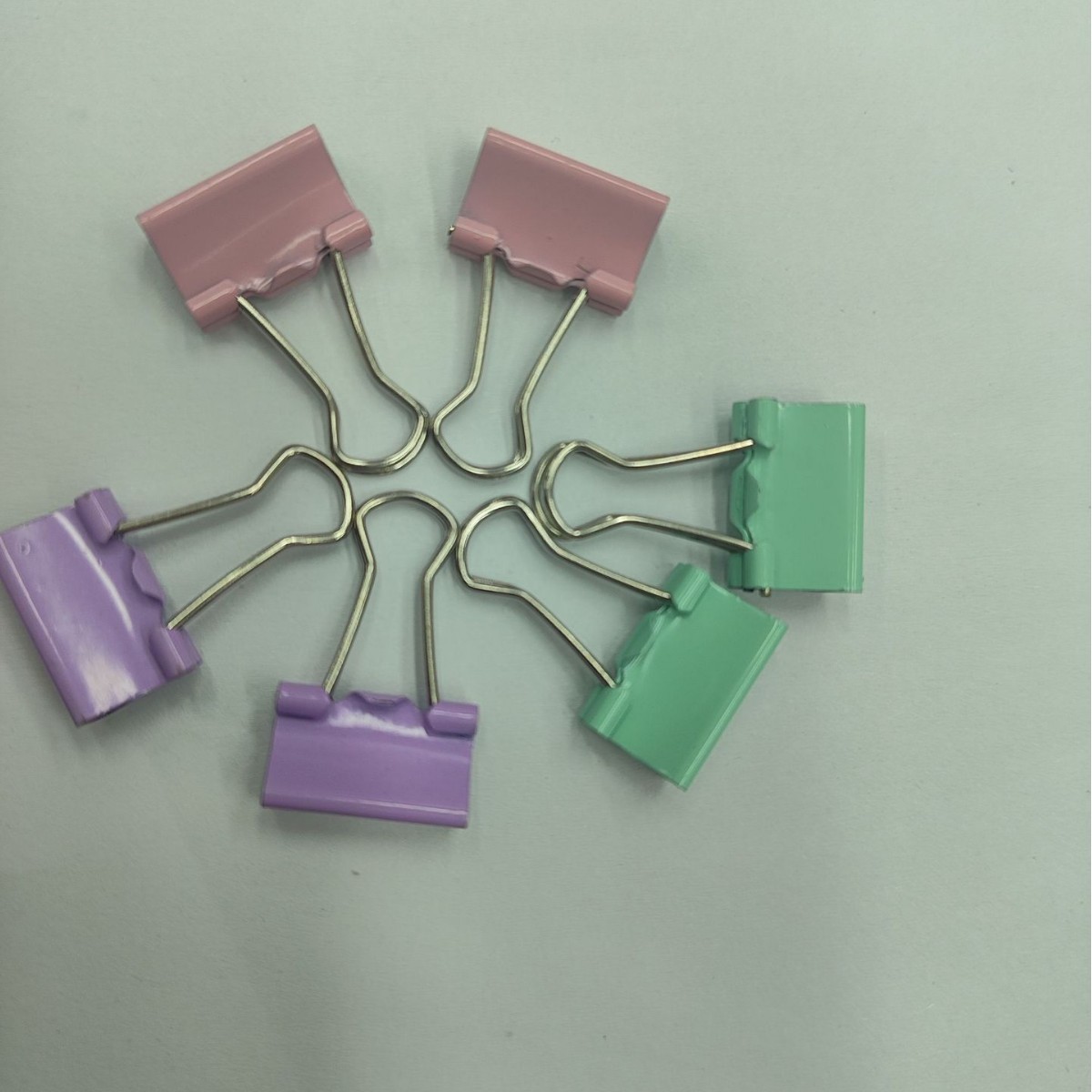 벌크 마카롱 테일 클립 도매 스테인레스 스틸 저장 금속 빌 데이터 클립 15mm 오피스 클립