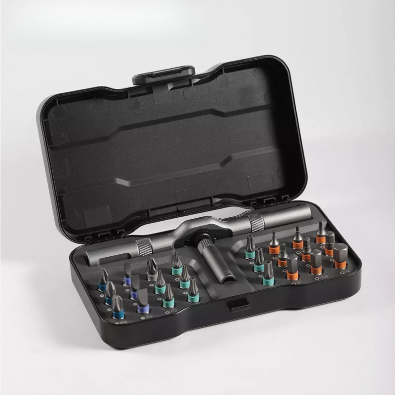 -RS1棘轮螺丝刀套装24合1多功能S2钢家用扳手起子工具组合套