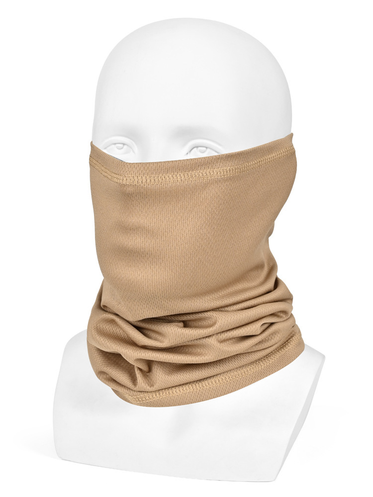 Pañuelo de seda de camuflaje para casco, pañuelo para la cabeza para pesca al aire libre, máscara de protección solar para el cuello de verano, transpirable para ciclismo y deportes.