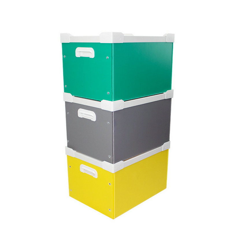 塑料中空周转箱 PP中空板塑料箱 万通板塑胶箱 钙塑瓦楞板箱