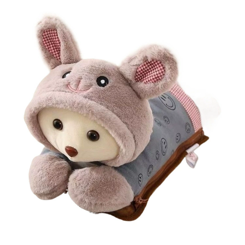 Plush water container, hand warmer, jacket, keep warm gloves