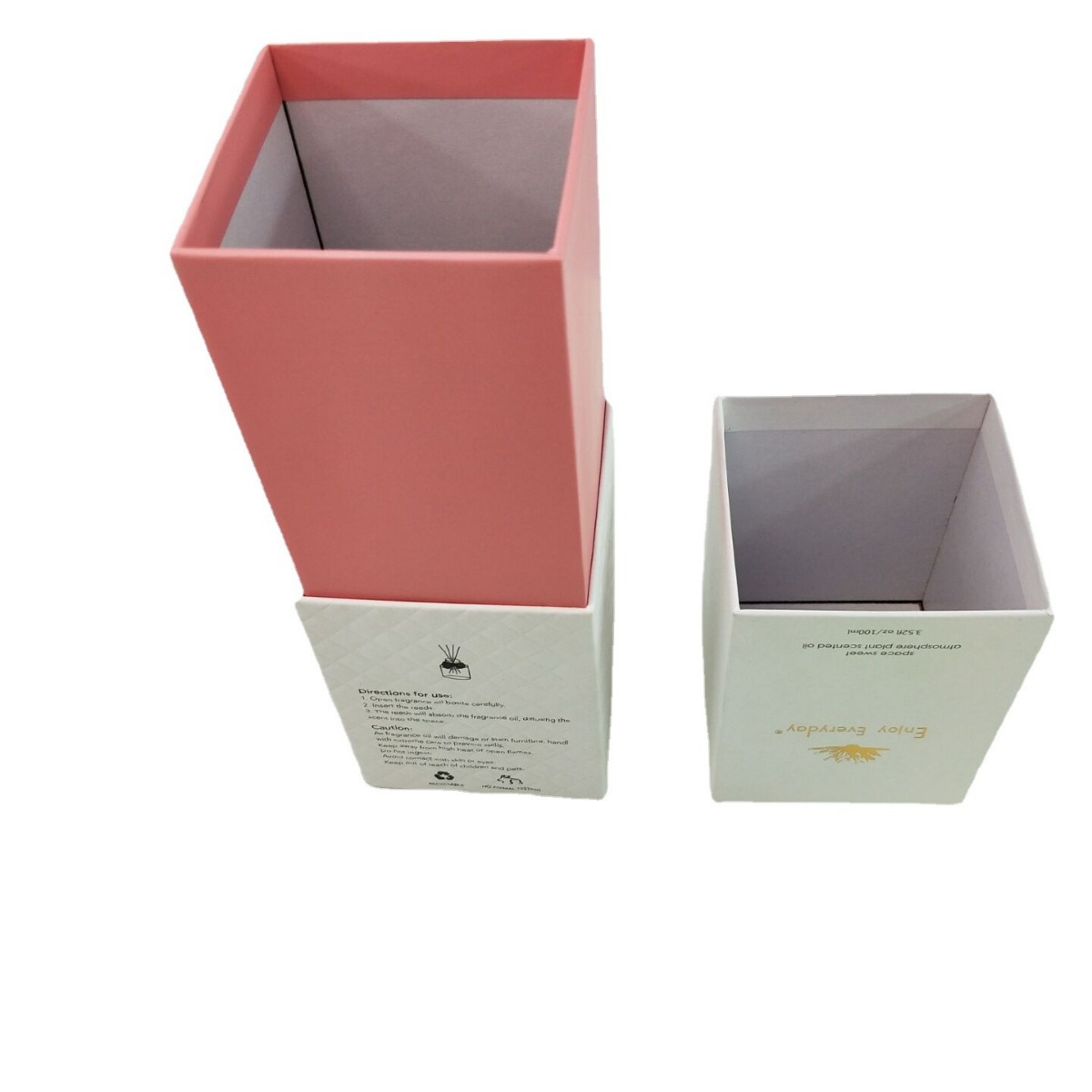 做插边盒藤条香薰盒线香礼盒空盒礼品包装盒硬纸板盒香水分装