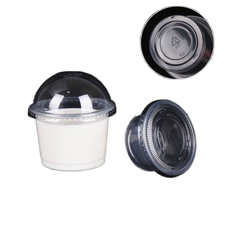 Pudding cup disposable caramel belt cover double -skinned milk bowl…