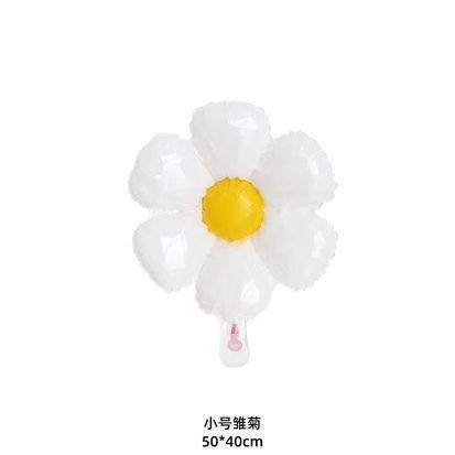 Wholesale Smiley Daisy Aluminum Film Non-Floating Balloons Birthday…