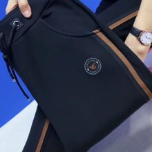 加绒/不加绒裤子女外穿高腰两侧兜妈妈裤子秋冬季保暖时尚一体裤