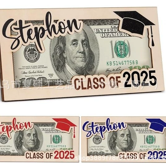 Персонализированный выпускной кошелек 2025